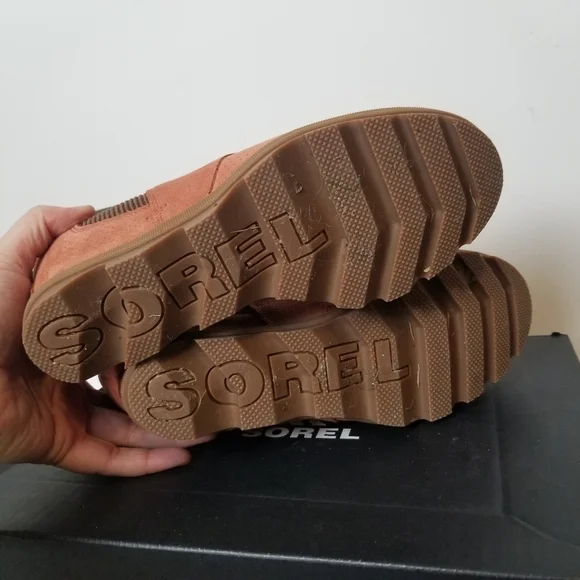 Sorel Joan Of Arctic Wedge ll Chelsea Rust Orange Brown Suad… - Picture 7 of 8